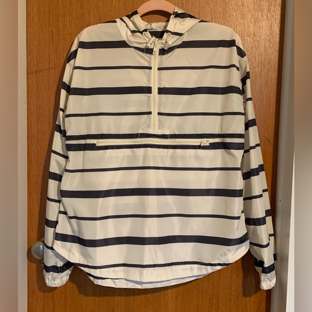 Thread & Supply striped windbreaker, size M.